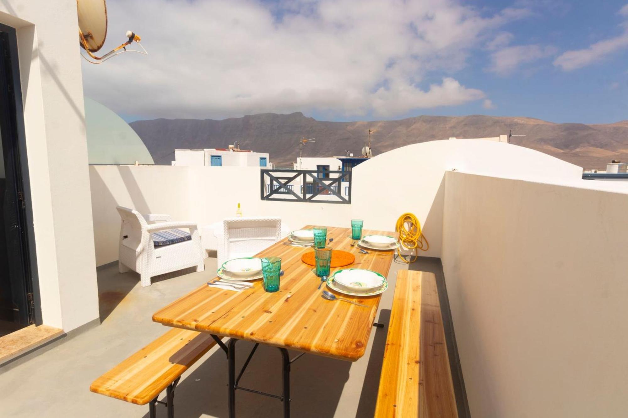 Casa Bianca Caleta De Famara 호텔 외부 사진